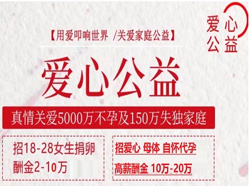 龙湾捐卵助孕生子 爱心志愿者招募